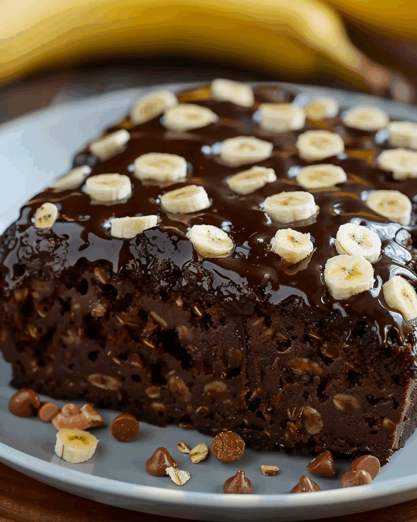 Chocolate Banana Oatmeal Treat