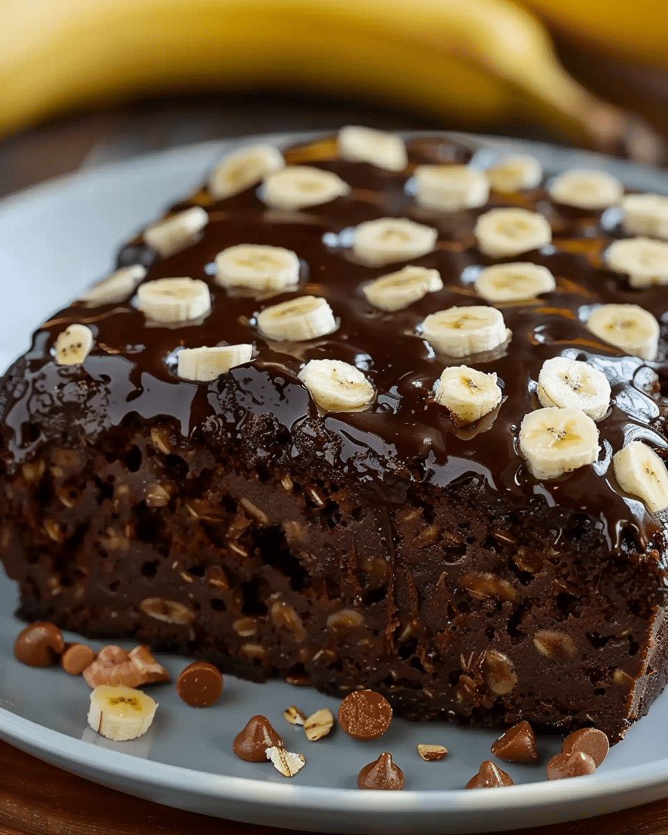 Chocolate Banana Oatmeal Treat