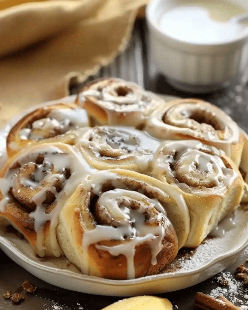 Banana Bread Cinnamon Rolls