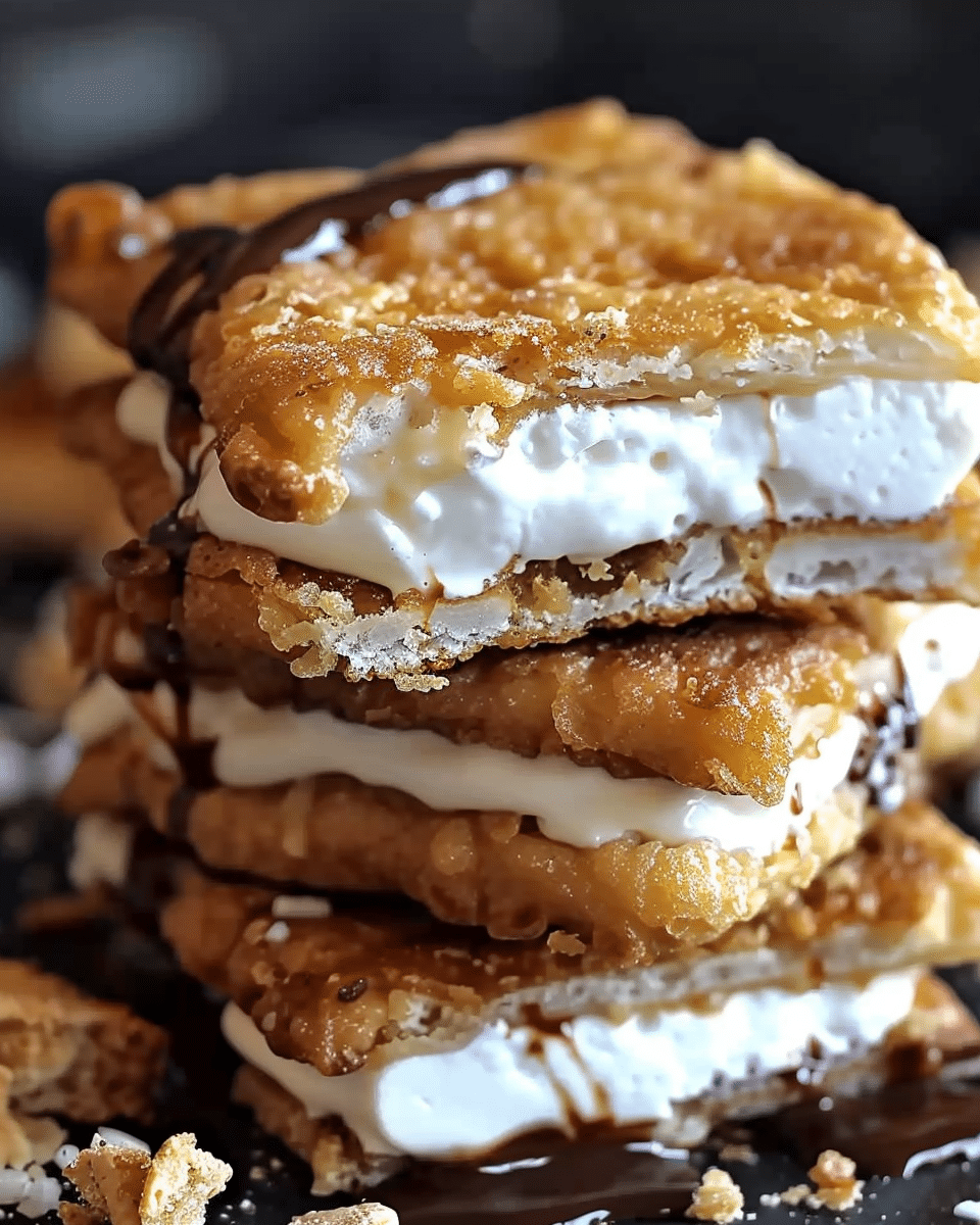 Deep-Fried S’mores