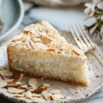 Flourless Almond Coconut Cake with Greek Yogurt