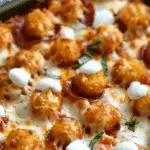 Pizza Tater Tot Casserole