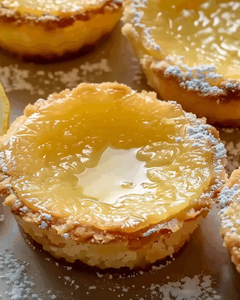 Baby Lemon Impossible Pies