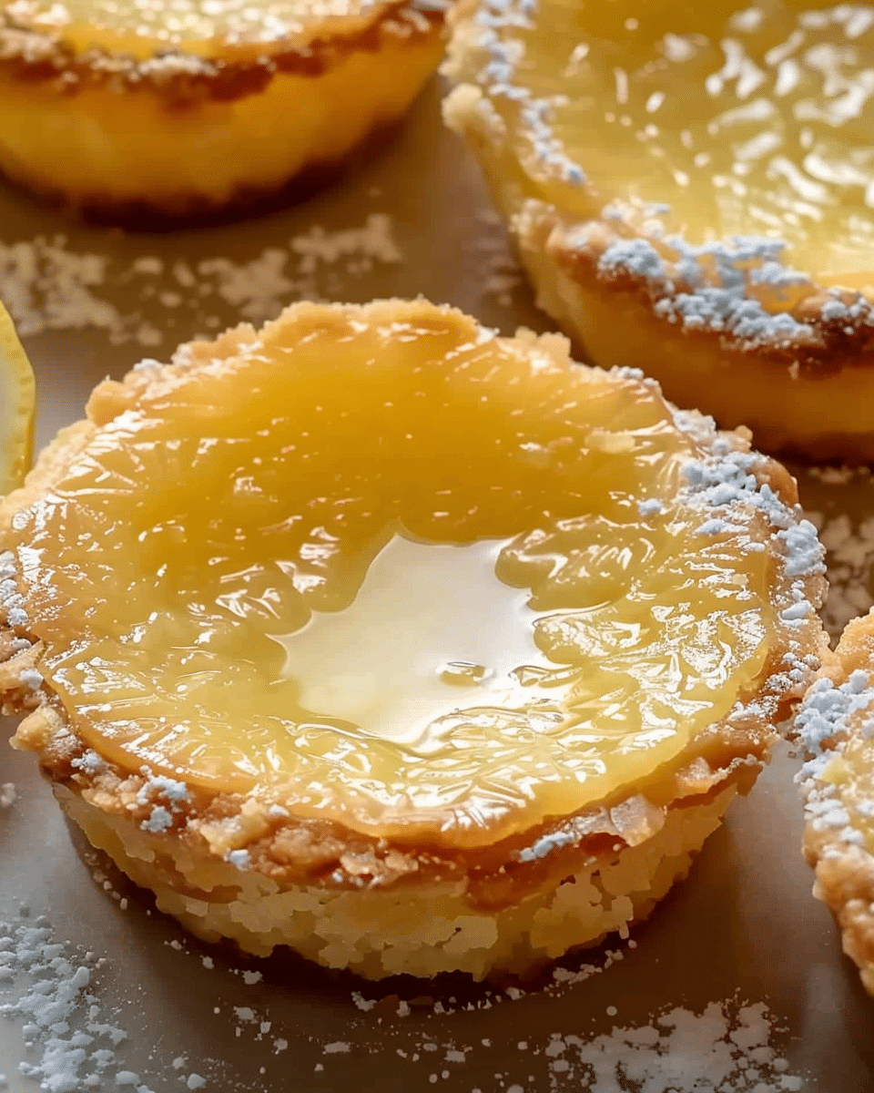 Baby Lemon Impossible Pies