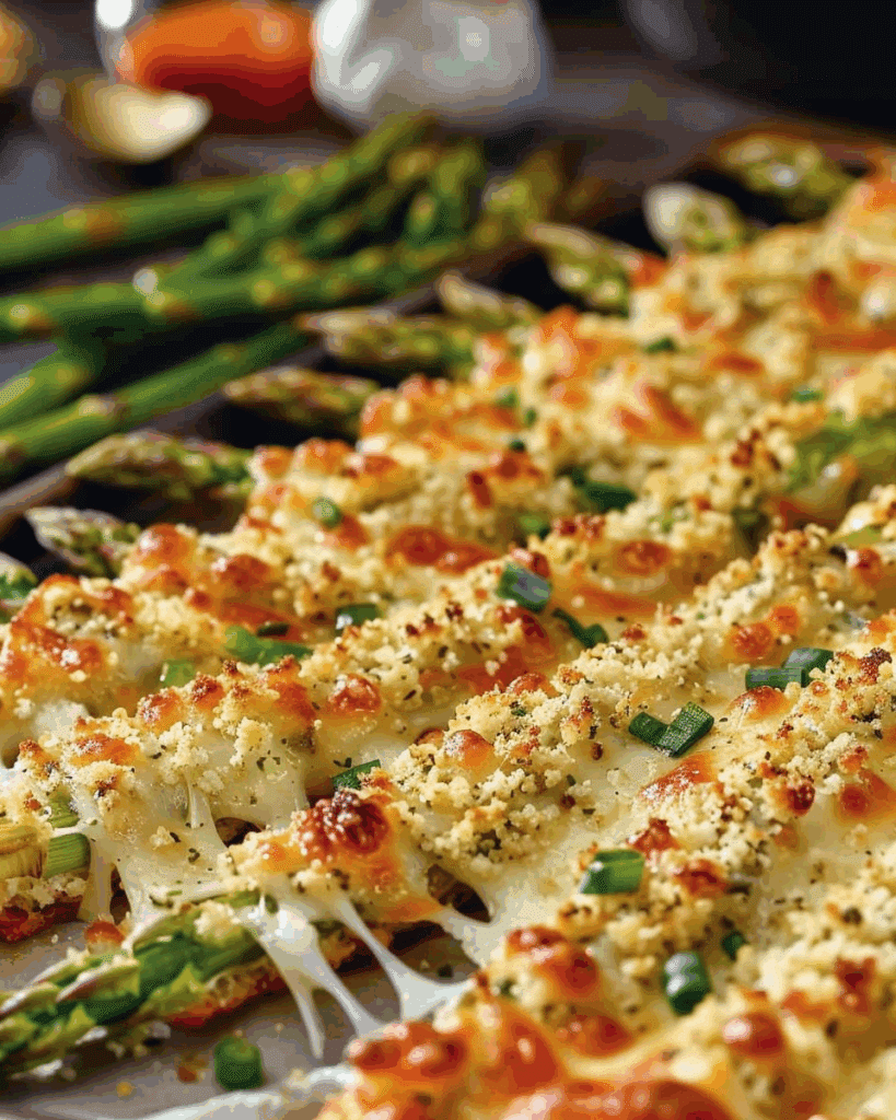 Crispy Parmesan Asparagus Sticks