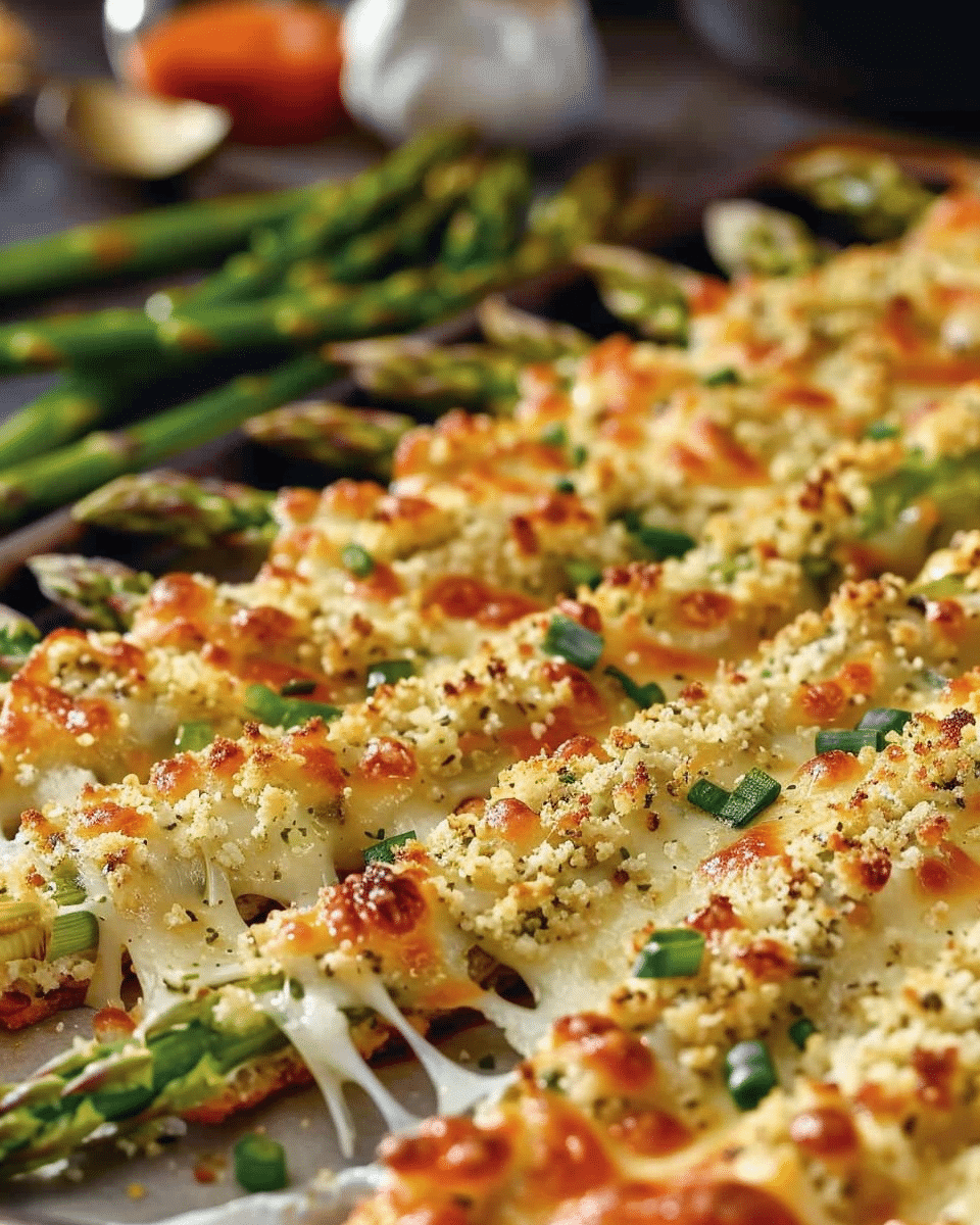Crispy Parmesan Asparagus Sticks