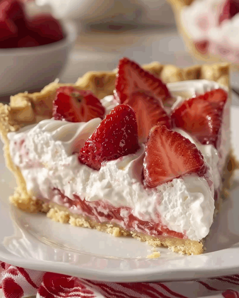 Strawberry Cool Whip Pie