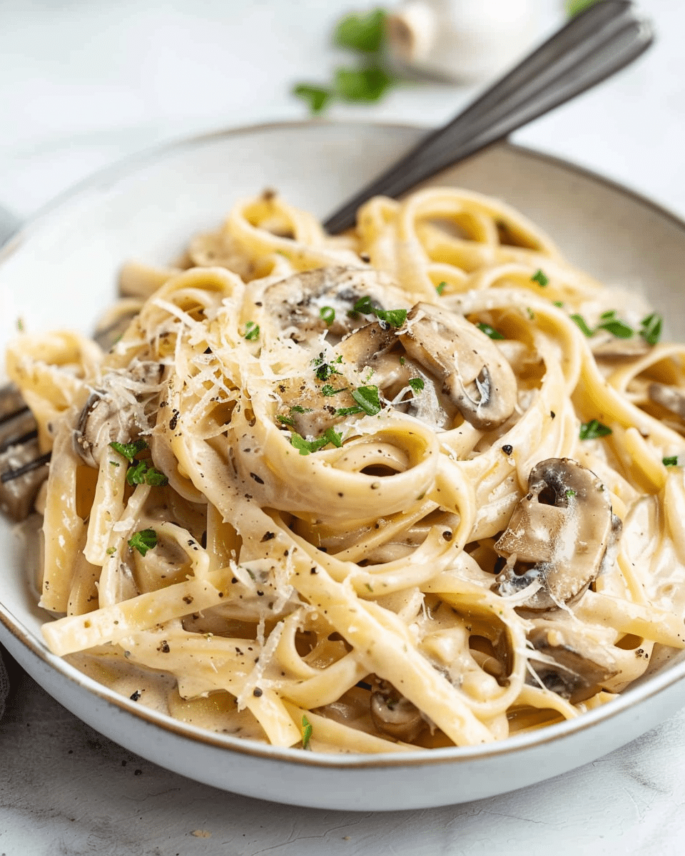 Creamy Mushroom Pasta