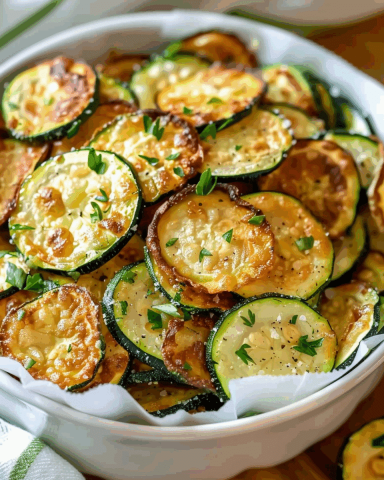 Crispy Zucchini Chips Recipe