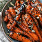 Honey Balsamic Roasted Carrots