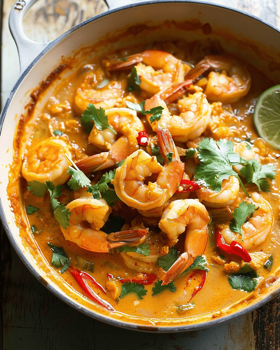 Thai Coconut Shrimp Curry