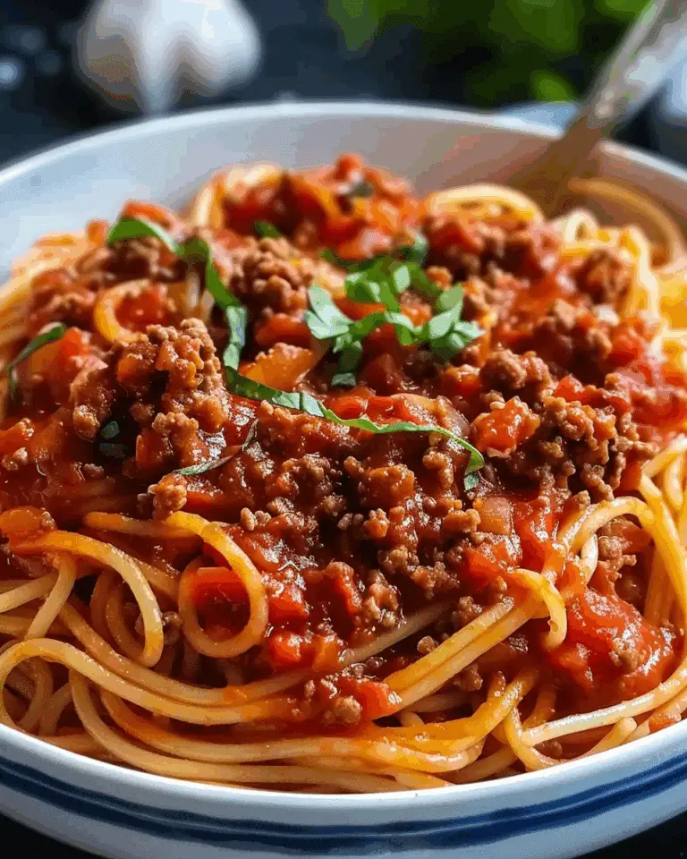Spaghetti Meat Sauce Recipe