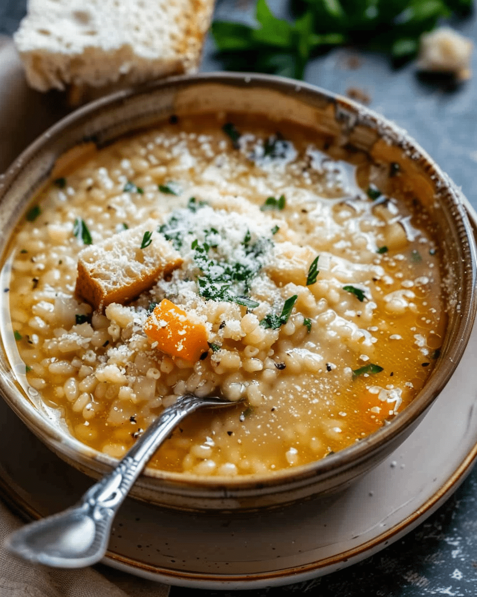 Italian Penicillin: Pastina Soup