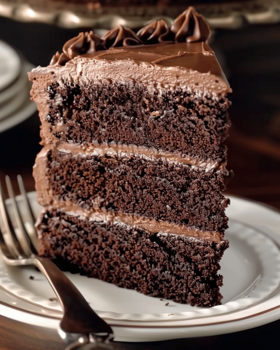 Chocolate Buttermilk Cake Recipe