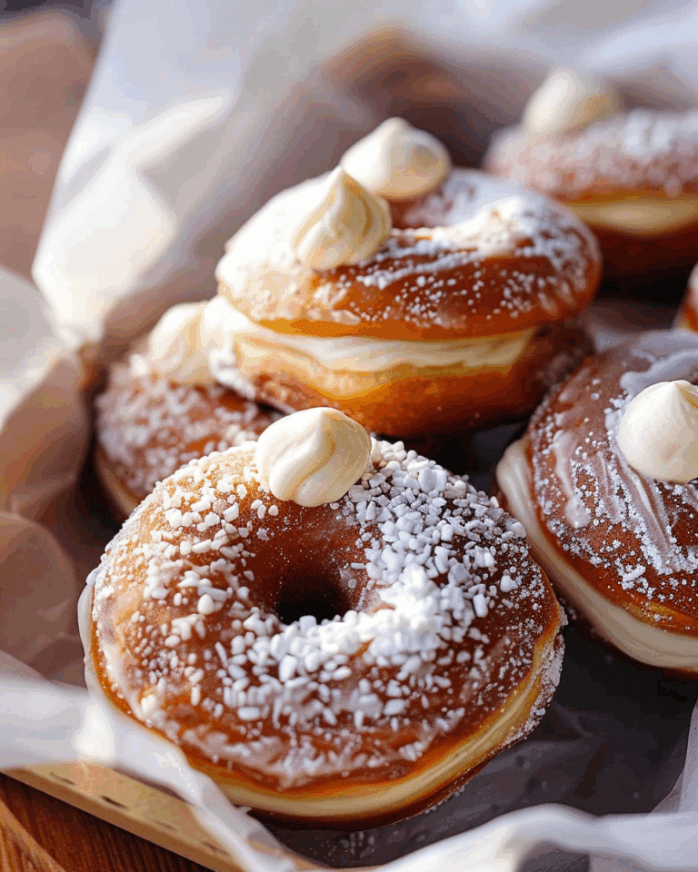 How to Make Classic Bavarian Cream Donuts at Home