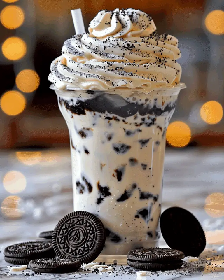 Summer Oreo Cream Shake