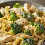 Super Creamy Chicken & Broccoli Pasta Twist