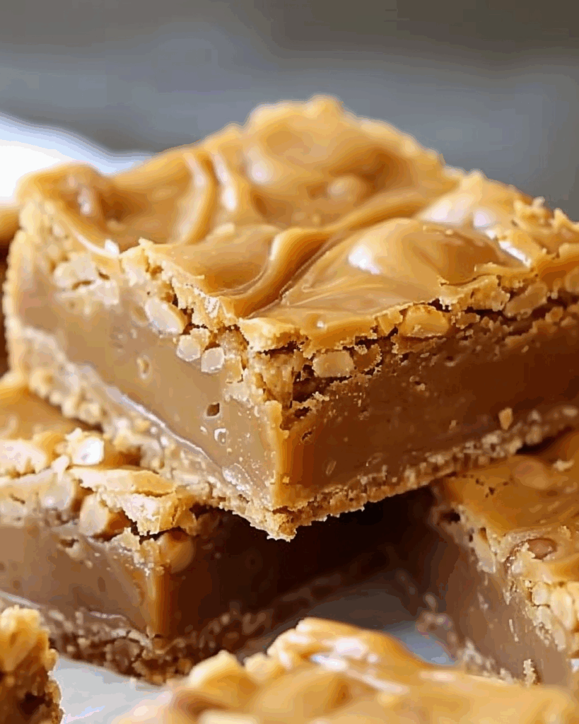 Peanut Butter Lunch Lady Cookie Bars