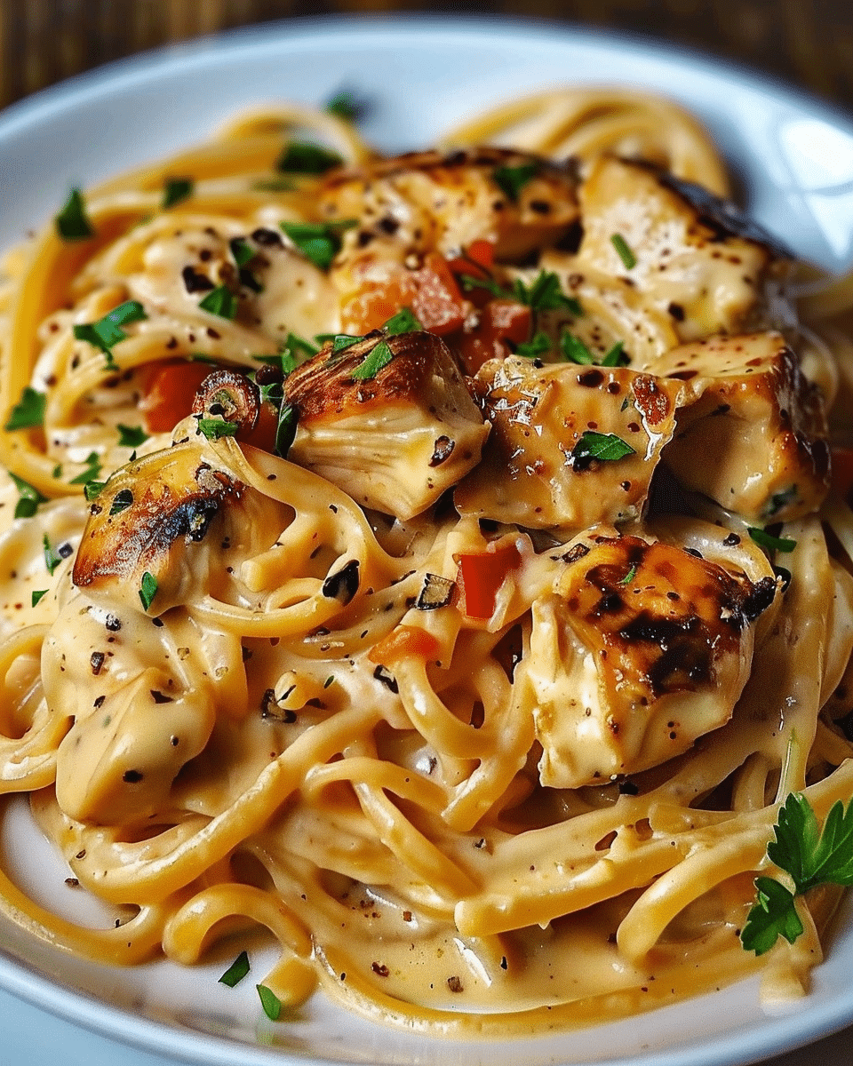 Creamy Cajun Chicken Linguine That Brings the Heat & Comfort