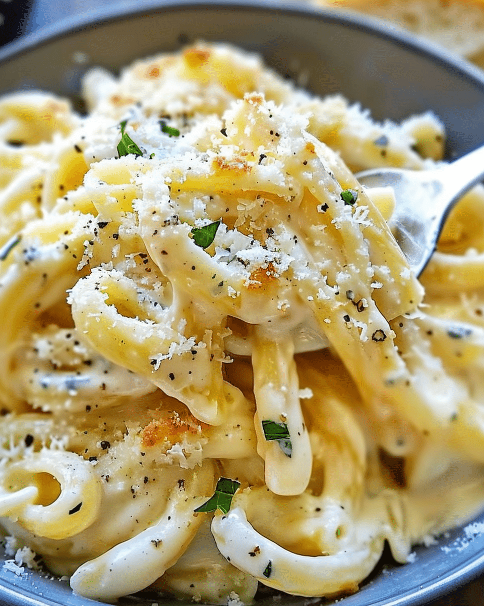 Creamy Garlic Parmesan Pasta with a Flavorful Twist
