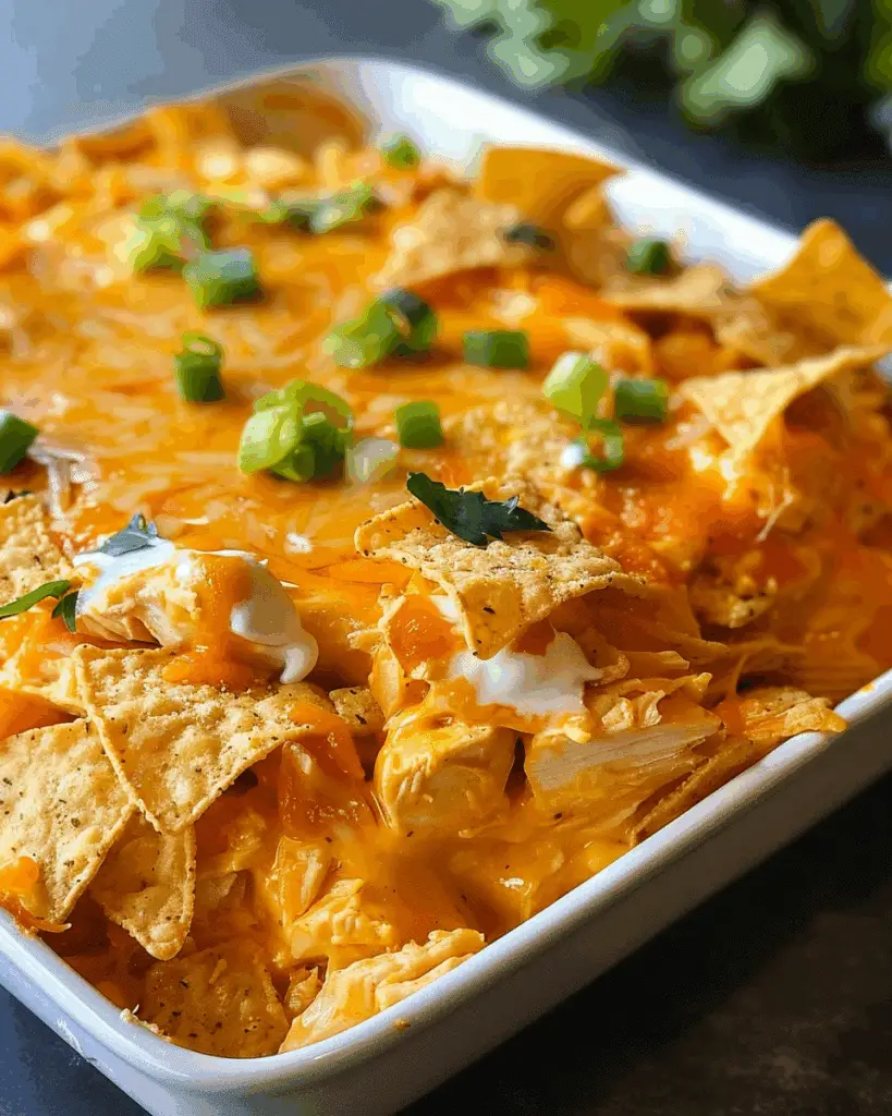 Doritos Cheesy Chicken Casserole