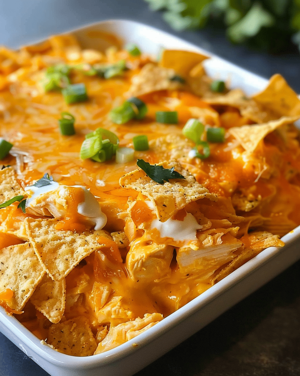 Doritos Cheesy Chicken Casserole