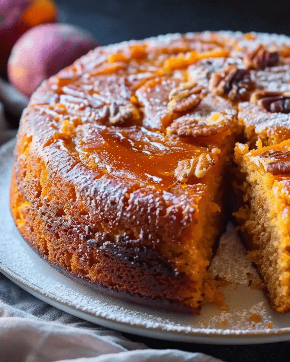 Grandma’s Famous Sweet Potato Butter Cake
