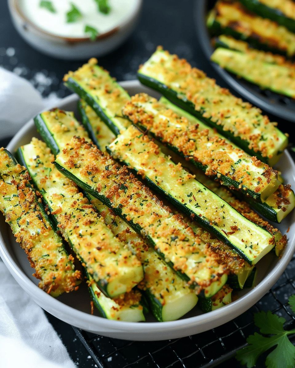 Low Calorie Air Fryer Zucchini Fries