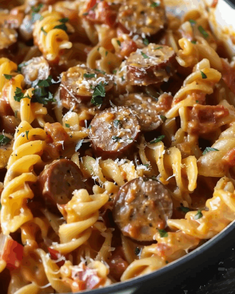 One‑Pot Smoked Sausage Pasta