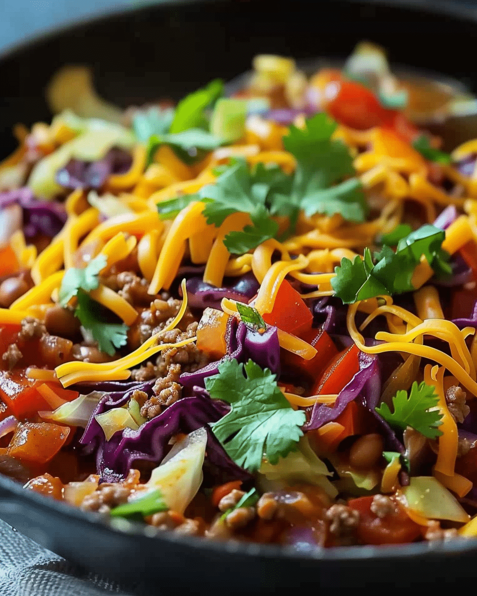 Tex-Mex Cabbage Skillet