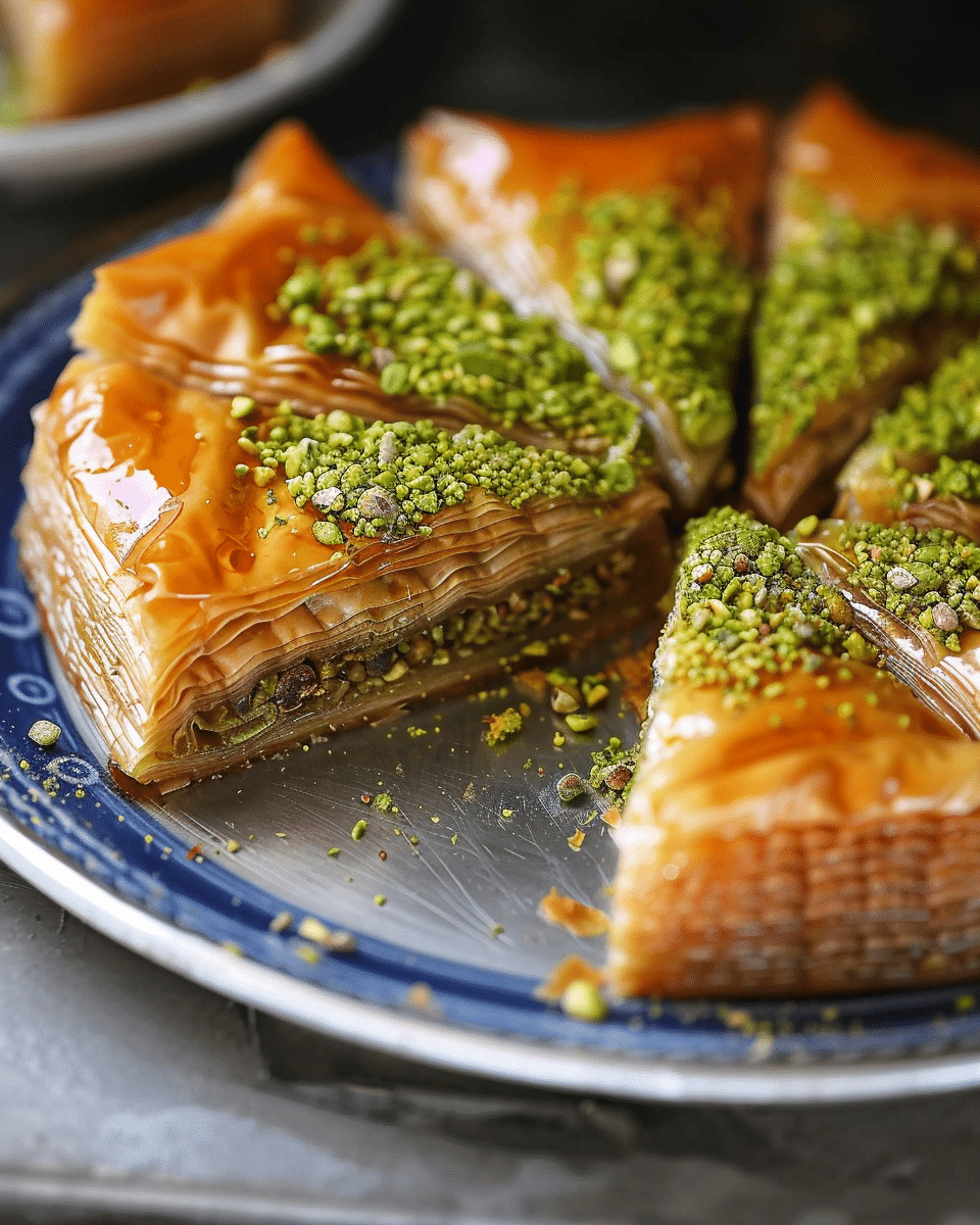 Turkish Pistachio Baklava
