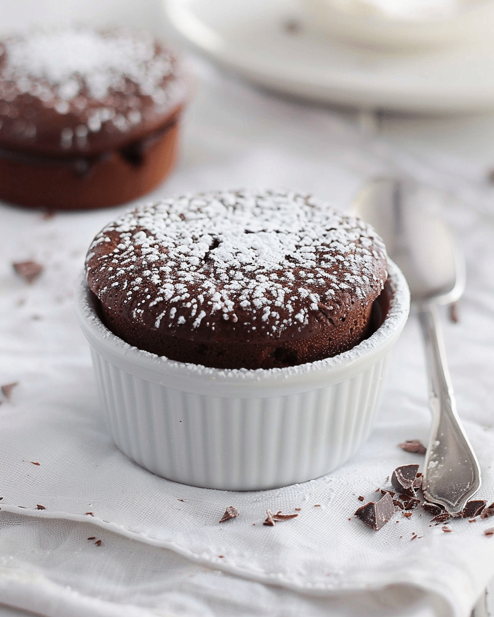 Chocolate Soufflé (Low-Fat)