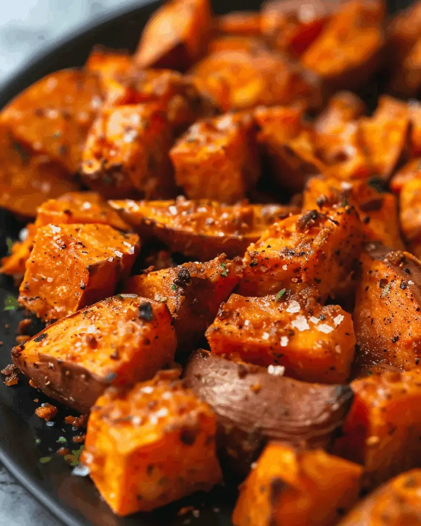 Crispy Roasted Sweet Potatoes