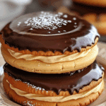 Boston Cream Pie Cookies