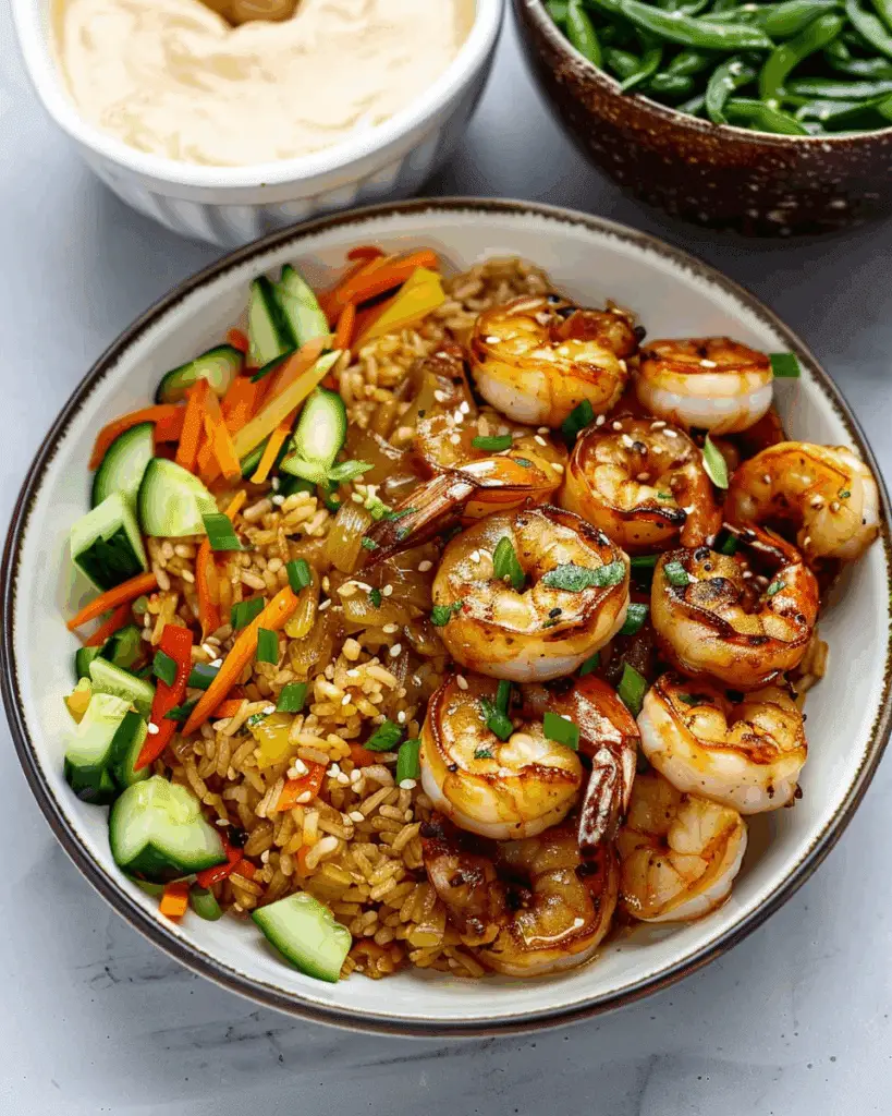 Hibachi Shrimp Rice Bowls