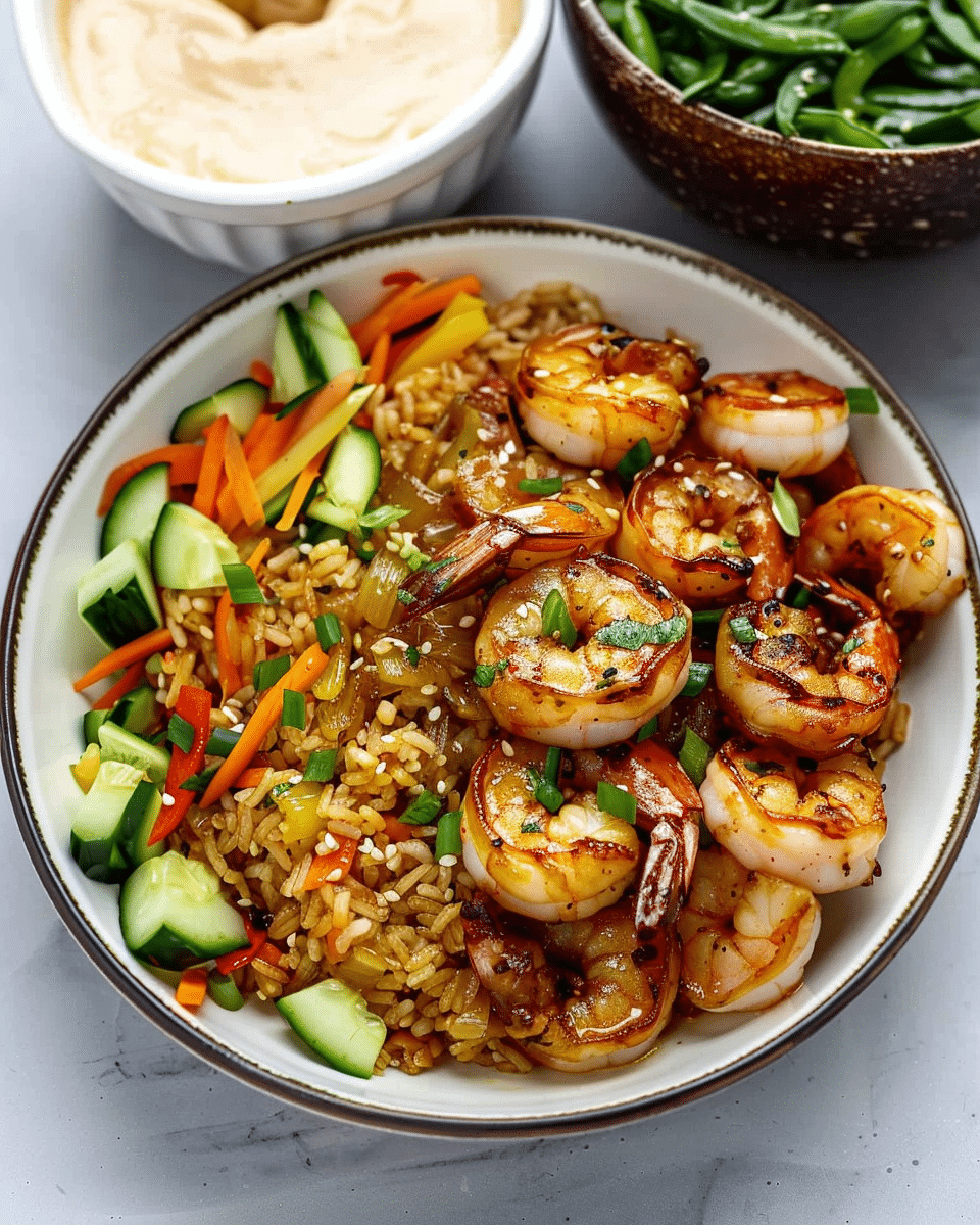 Hibachi Shrimp Rice Bowls