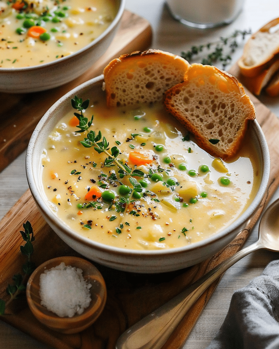 One-Pot Creamy Vegetable Soup