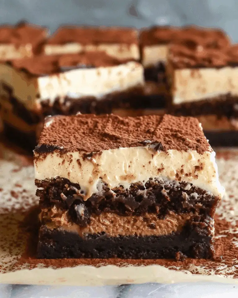 Tiramisu Brownies