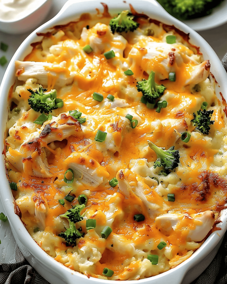 Easy Low Carb Chicken Casserole