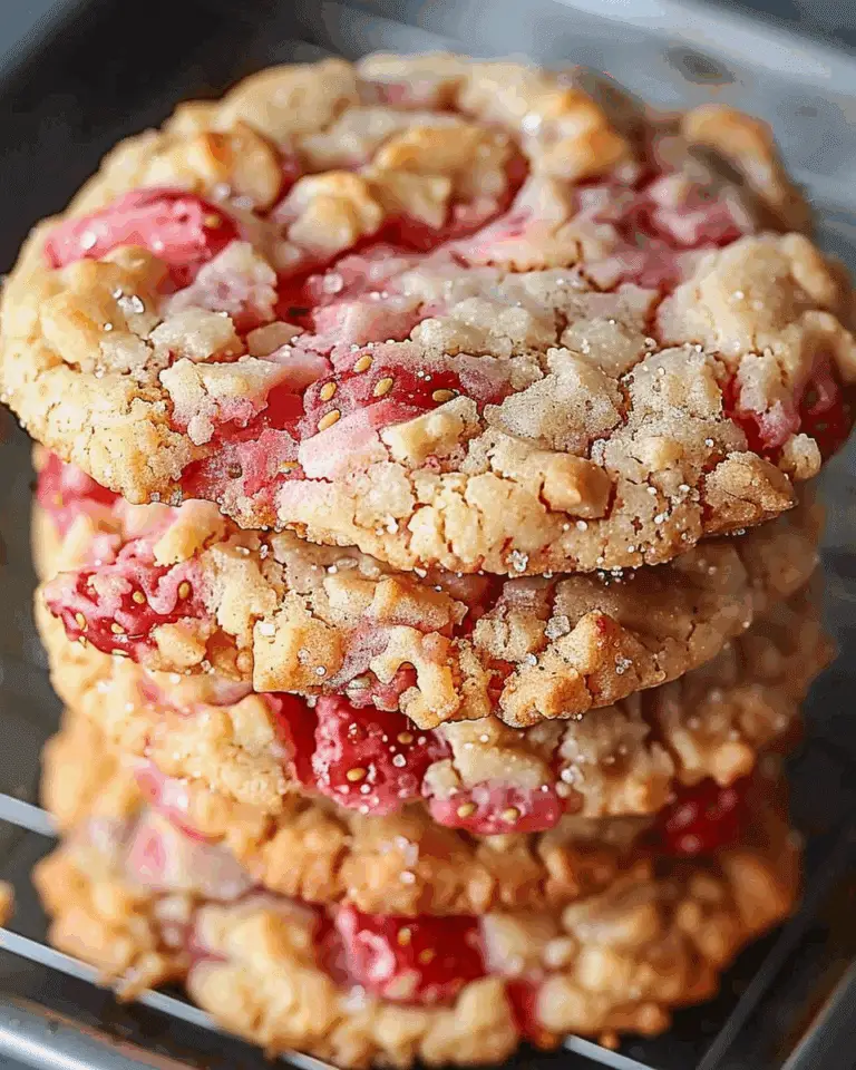 Strawberry Crunch Cookies