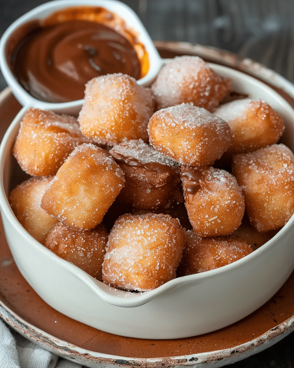 Sweet Air Fryer Churro Bites Recipe
