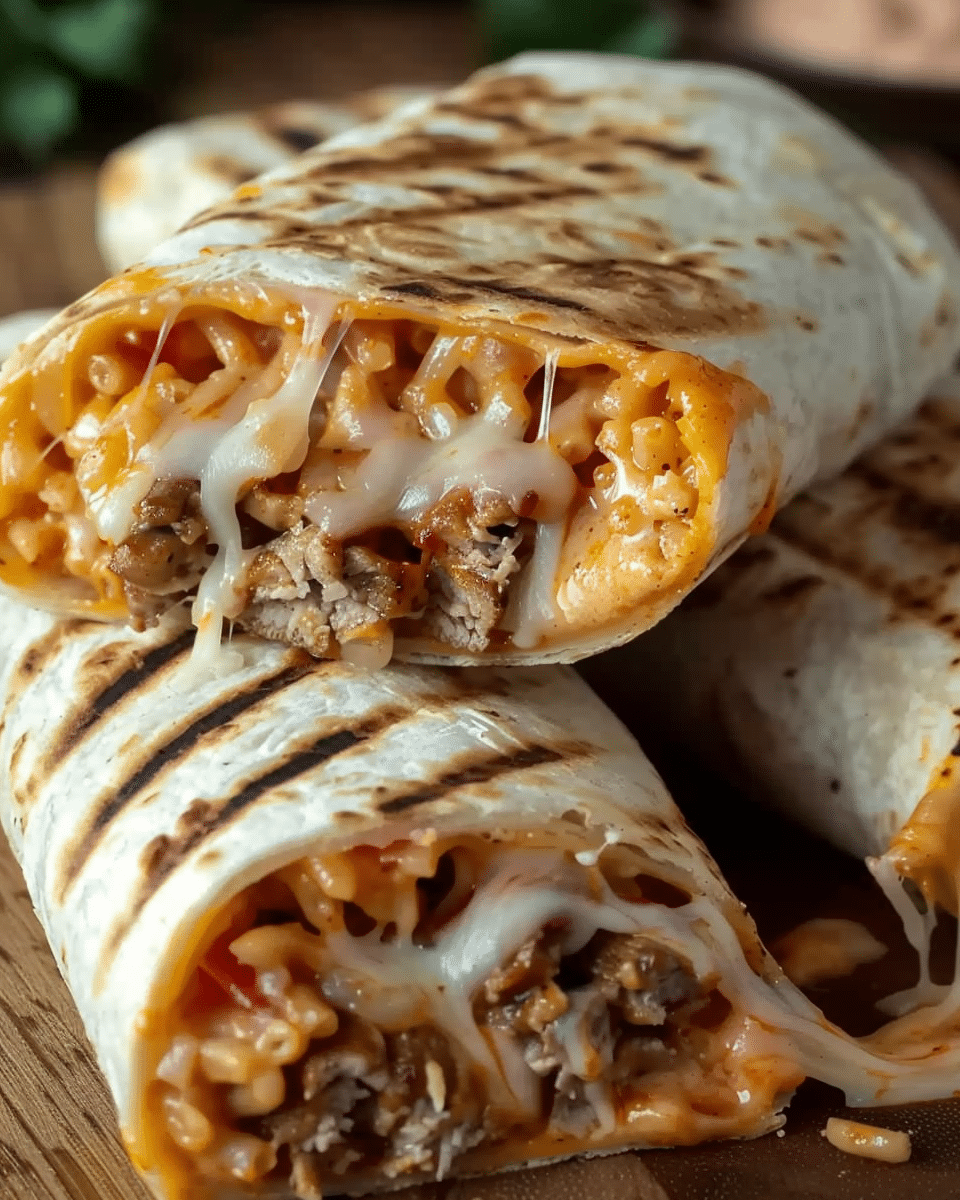 Best Grilled Cheese Burrito