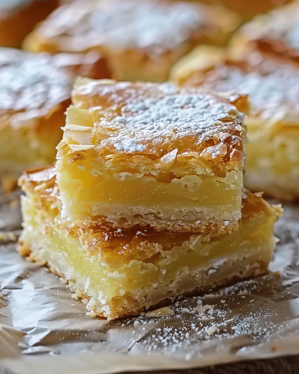 Gooey Butter Cake Bars