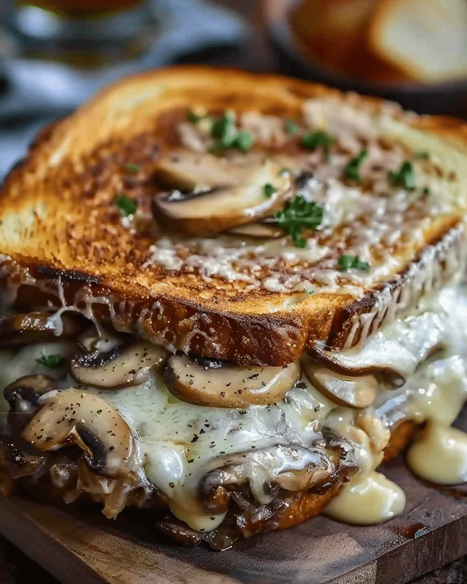 Swiss Mushroom Melt Delight