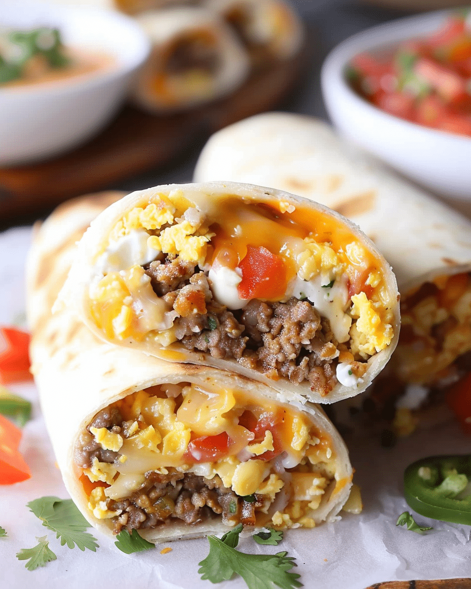 Breakfast Burritos