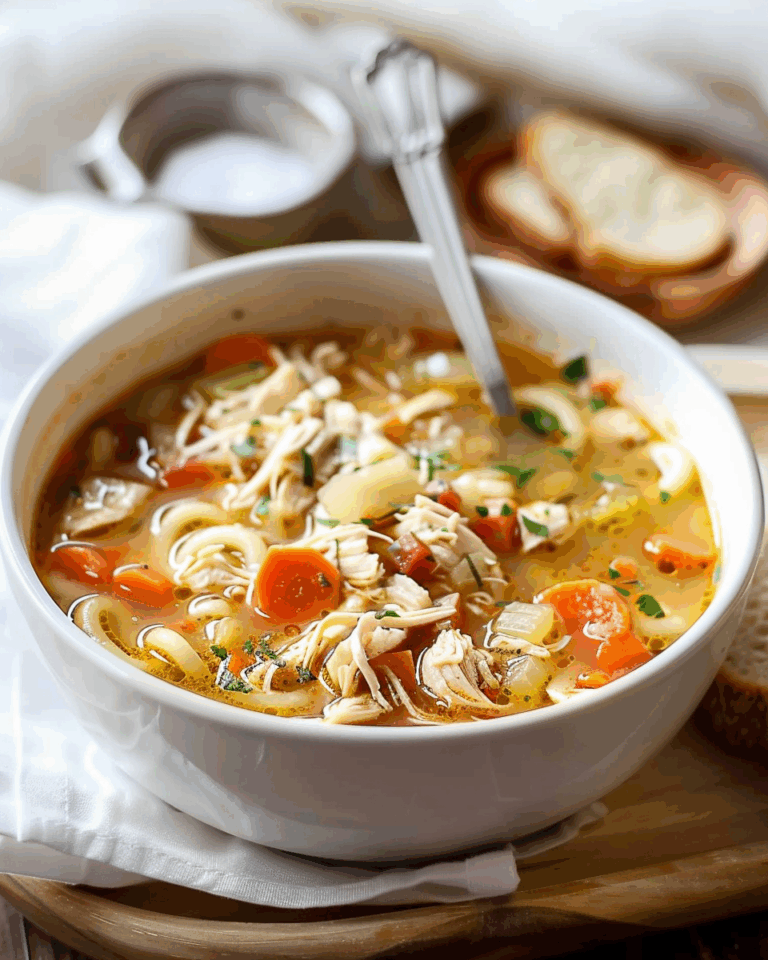 Carrabba’s Copycat Shredded Chicken Soup