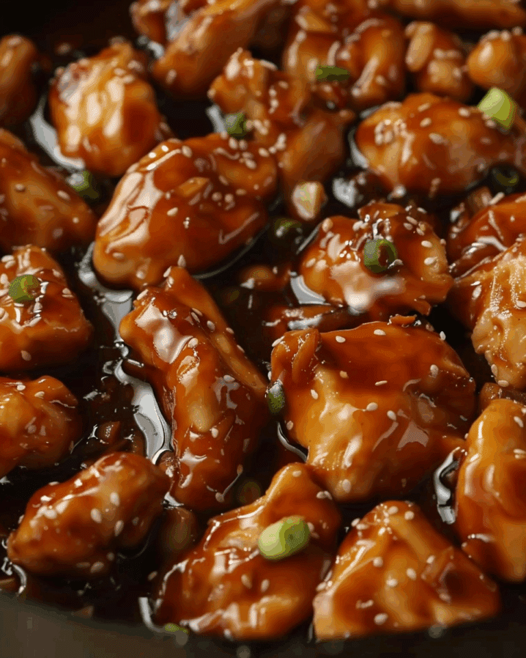 Sticky Garlic Soy Chicken Stir Fry