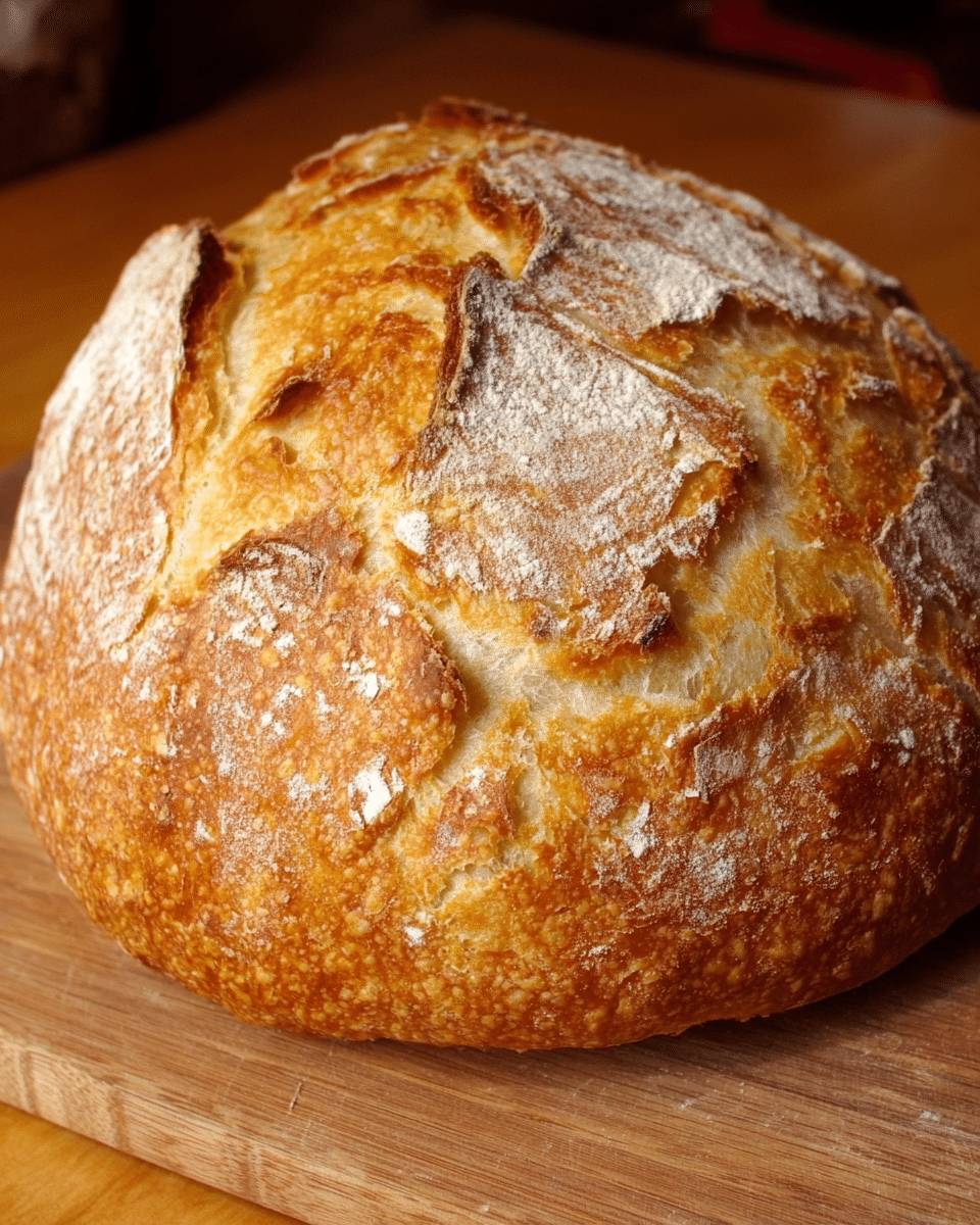 The Best and Easiest Dutch Oven Crusty Bread Recipe!