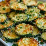 Crispy Parmesan Zucchini Rounds Recipe