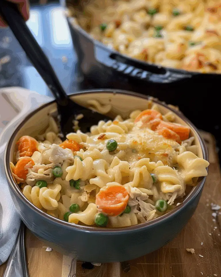 Chicken Pot Pie Pasta